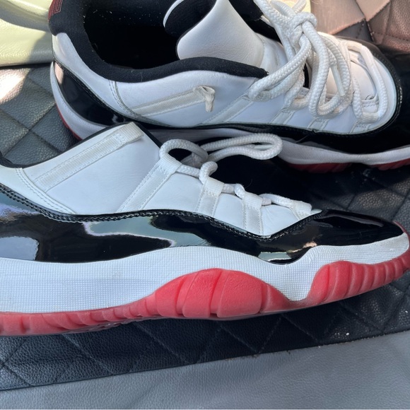 Jordan 11 concord breds Athletic Shoes - White, Black, Red main image 6